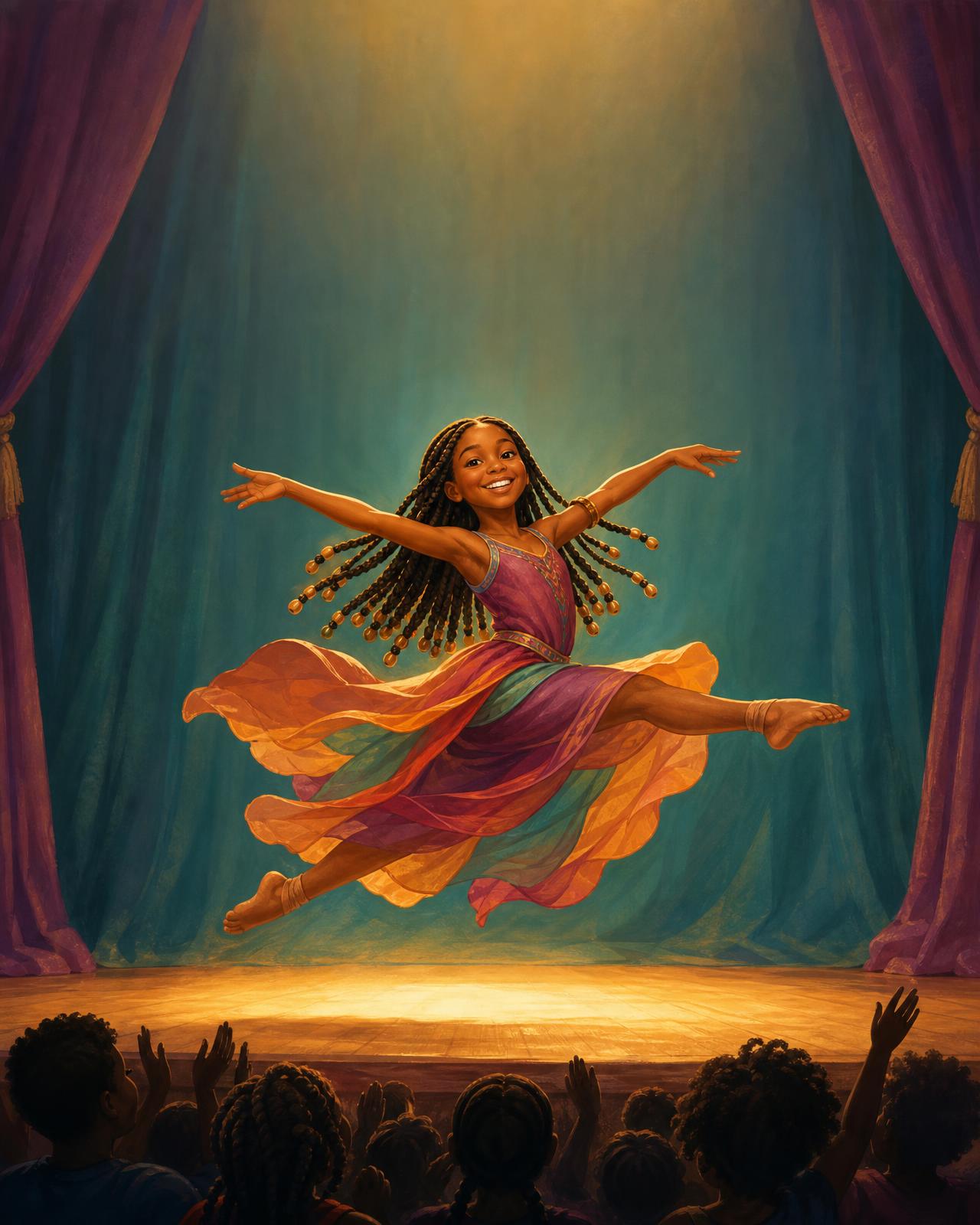 Cover illustration for Dance, Imani, Dance