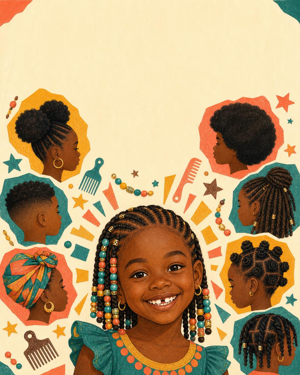 Cover illustration for Black People Hair